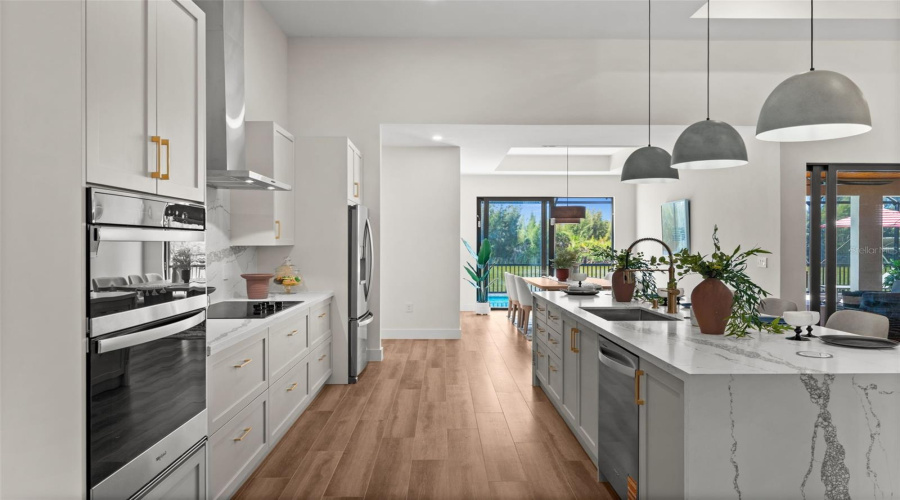 Premium Stainless Steel Appliances.