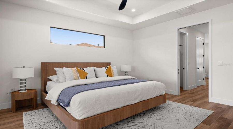Primary Suite With Resort-Style Bathroom.