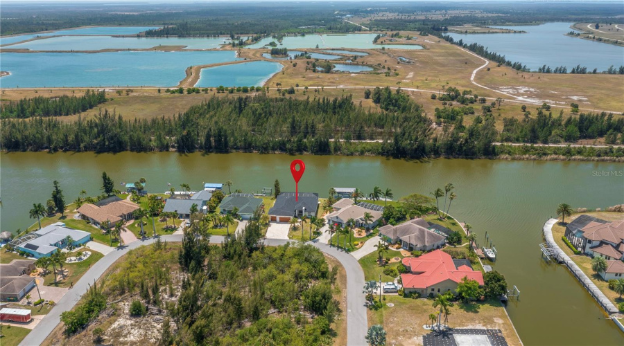 Direct Access To Open Water.