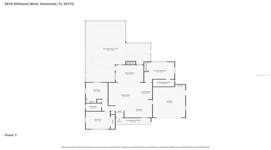 Seminole, Florida 33772, 3 Bedroom Bedrooms, ,2 Bathroombathrooms,Residential,For Sale,Williams,0,Mfrtb8505975