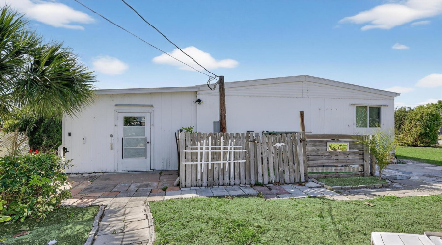 Rear Of Subject Property