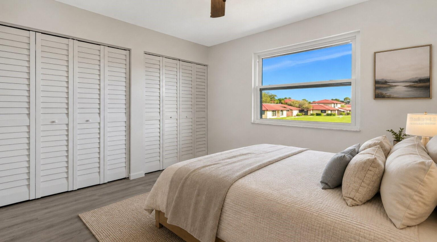 Virtually Staged Third Bedroom