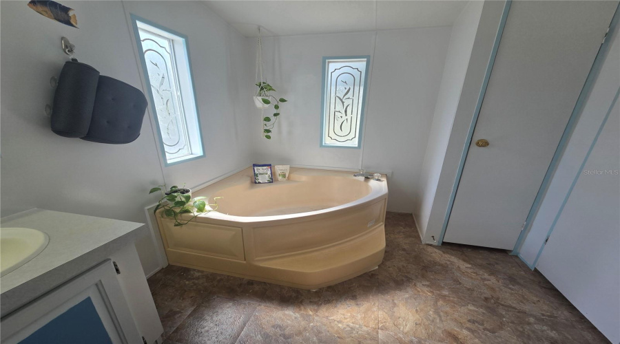Master Bath With Garden Tub