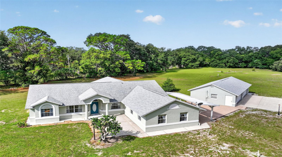 Private Homestead On 3 Acres.