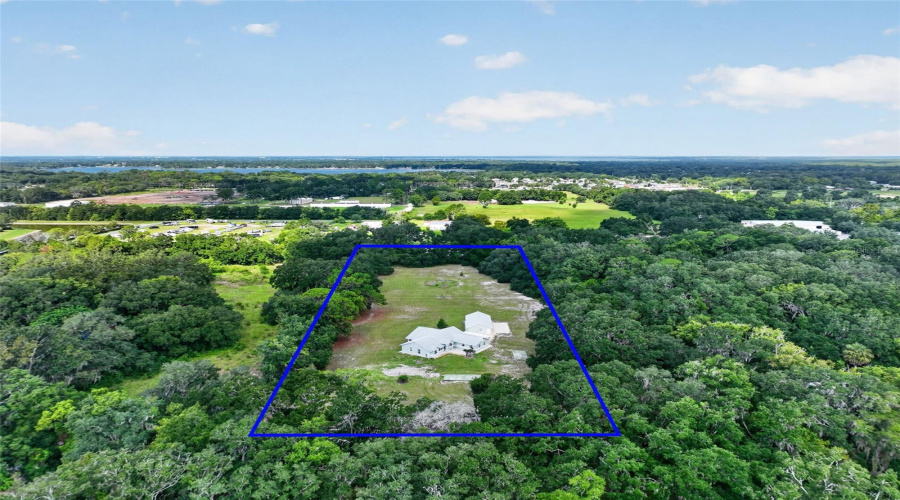 Plenty Of Open Space, With Treed Perimeter For Privacy.
