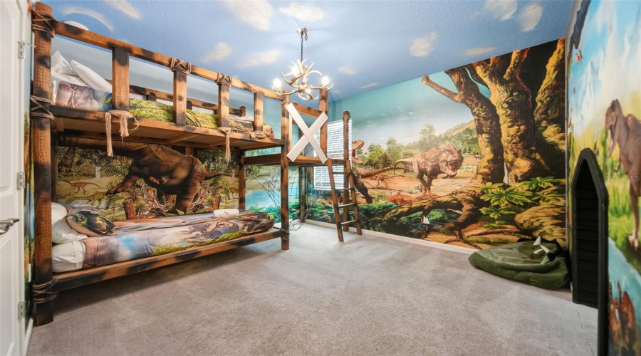 Bedroom 12 - Jurassic Park Theme (Second Level)