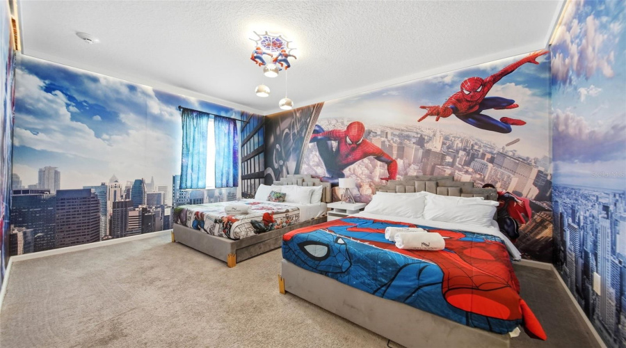 Bedroom 7 - Marvel Theme (Second Level)