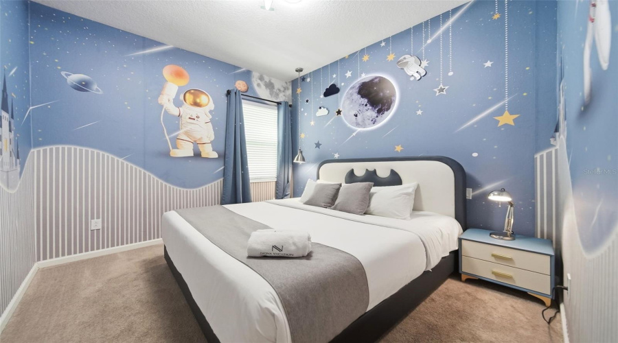Bedroom 3 - Space Theme (First Level)