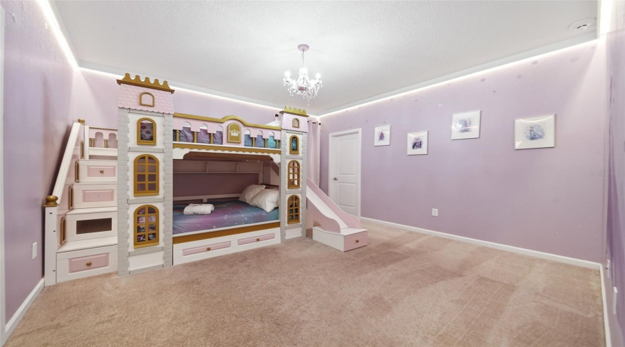 Bedroom 9 - Princess Theme (Second Level)