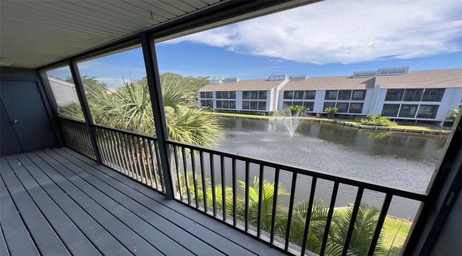 Lake View - Balcony With Two Storage Closets