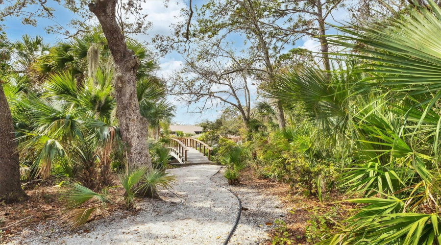 Winding Roadways And Pathways, Flow Throughout The Community