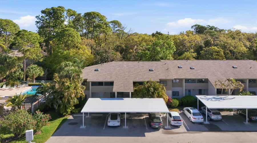 Covered Carport Right In Front Of Unit