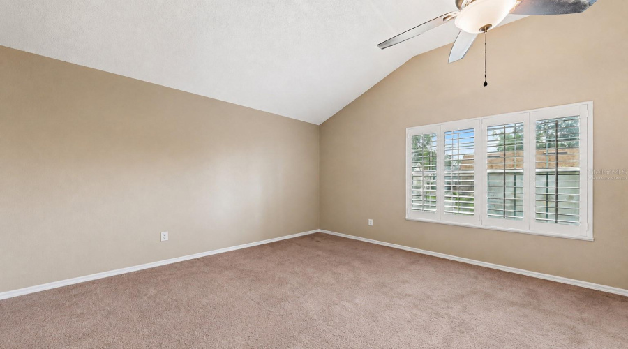 Virtually Staged Primary Bedroom Upstairs