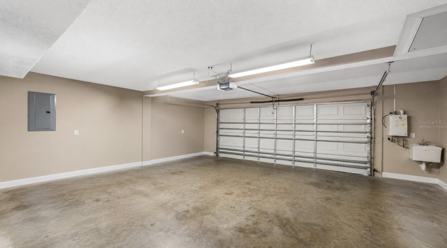 Virtually Staged Garage