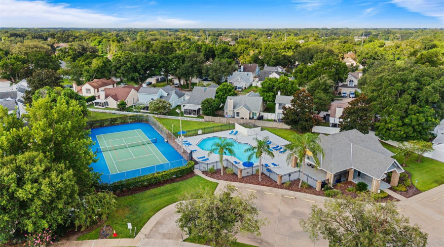Community Tennis And Pool