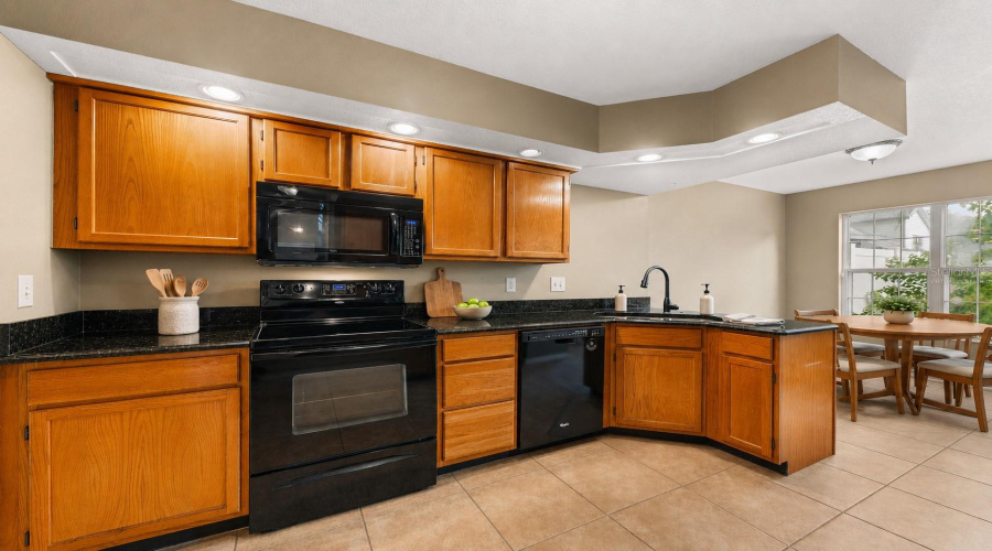 Virtually Staged Kitchen