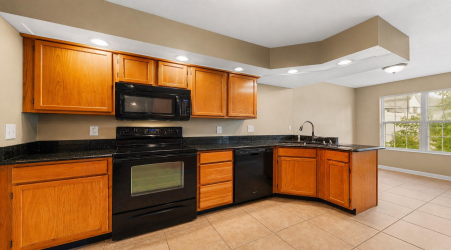 Virtually Staged Kitchen