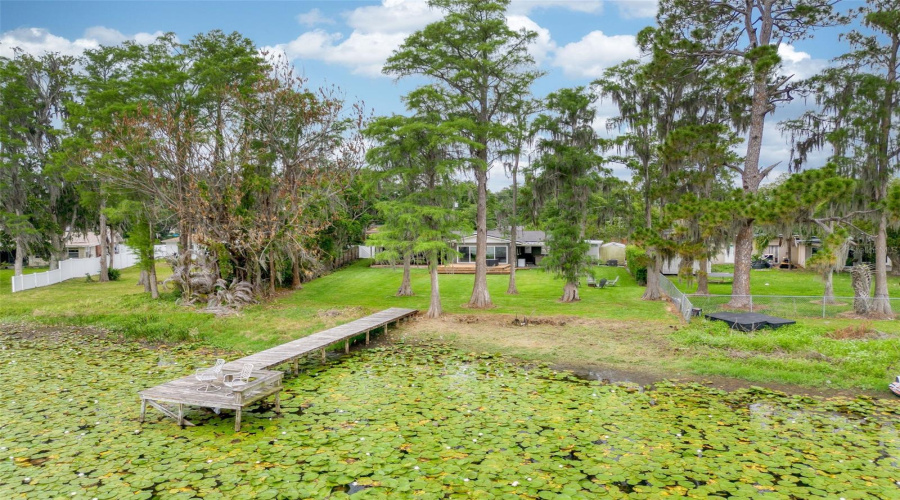 Aerial View Of Lake Mary Jess