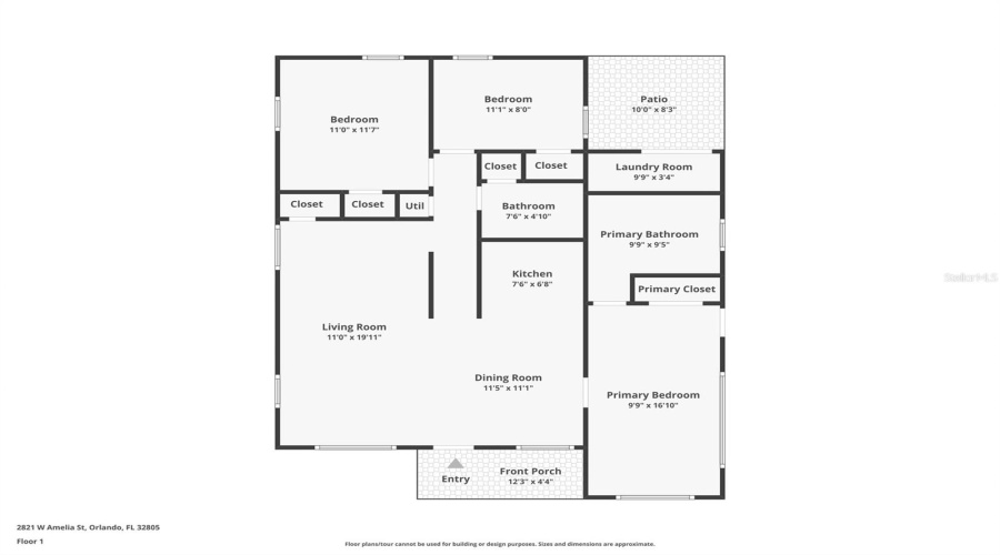 Orlando, Florida 32805, 3 Bedroom Bedrooms, ,2 Bathroombathrooms,Residential,For Sale,Amelia,0,Mfro6436604