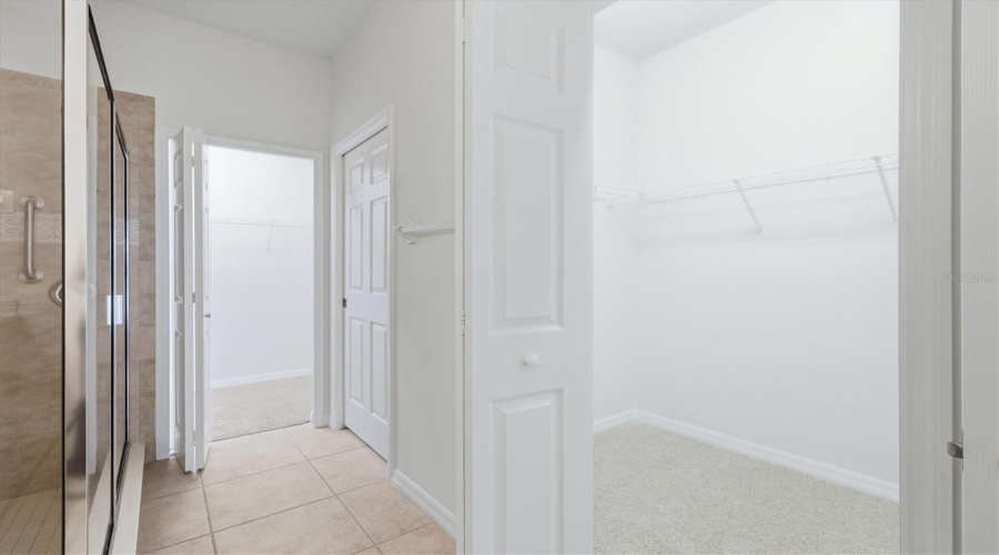 Two Walk In Closets!