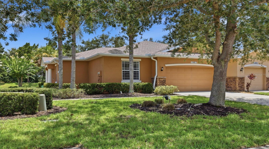 End Unit With 2 Car Garage