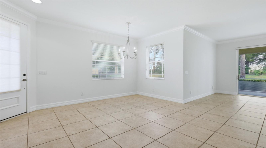 Dining Area With Plenty Of Room For A Large Table