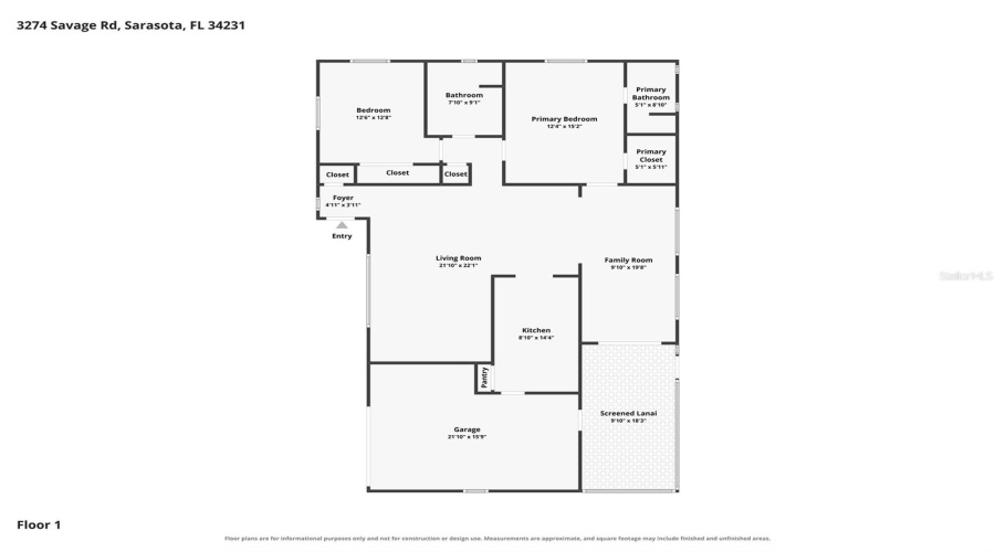Sarasota, Florida 34231, 2 Bedroom Bedrooms, ,2 Bathroombathrooms,Residential,For Sale,Savage,0,Mfra4703273