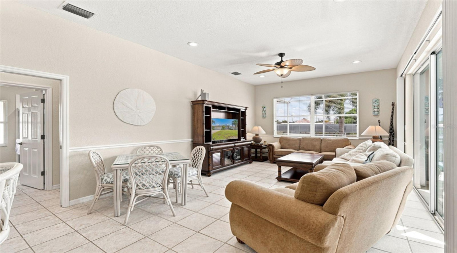 Den With Panoramic Water Views