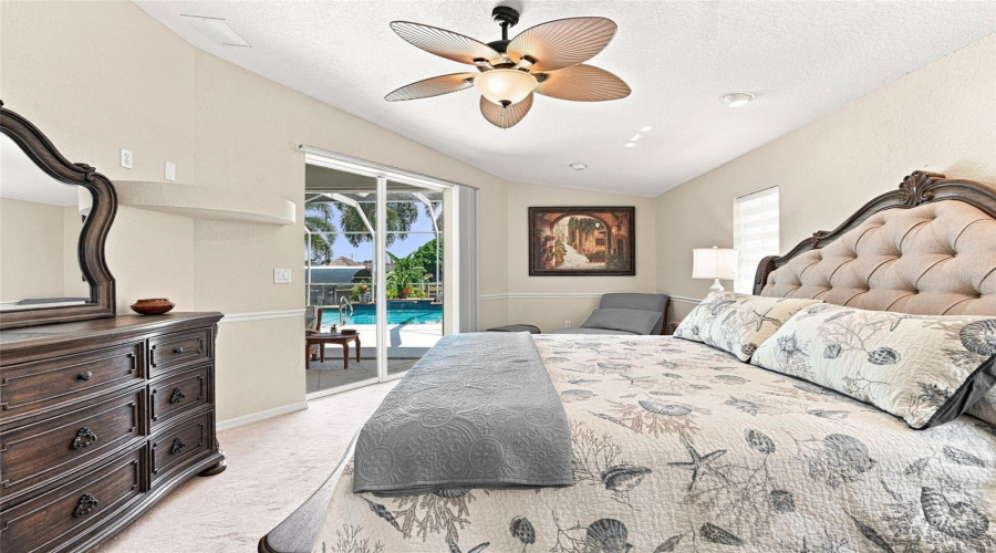 Primary Bedroom With Private Pool &Amp; Patio Access