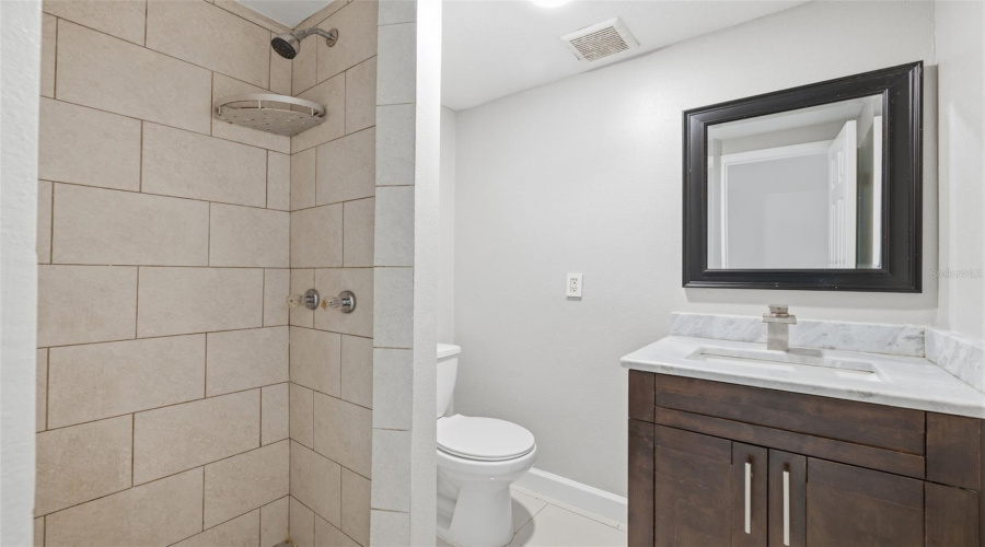 Attached In-Law Suite Bathroom