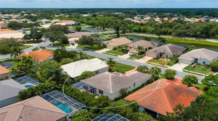 Drone Shot Looking South