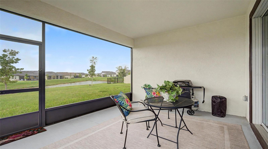 Screened Lanai With Beautiful Pond View!