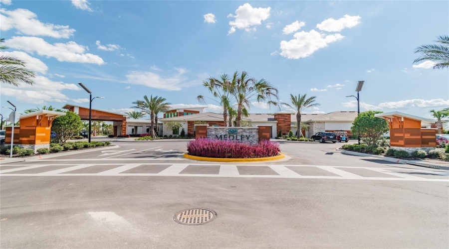 Medley Clubhouse Entrance
