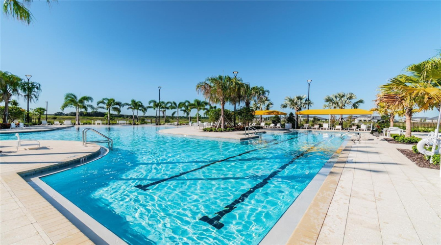 Heated Lap Pool