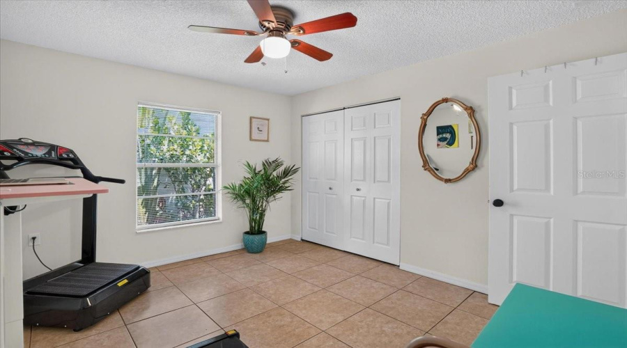 First Bedroom. Flex Room (Office, Fitness, Guest)