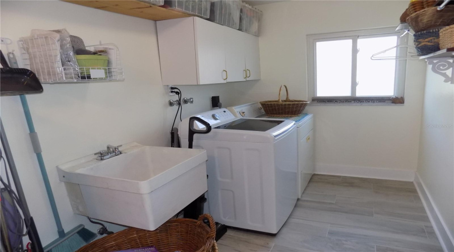 Inside Laundry Room