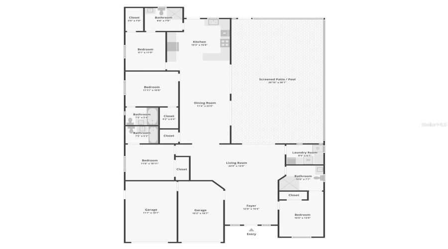 Tarpon Springs, Florida 34689, 4 Bedroom Bedrooms, ,4 Bathroombathrooms,Residential,For Sale,Florida,0,Mfrtb8535842