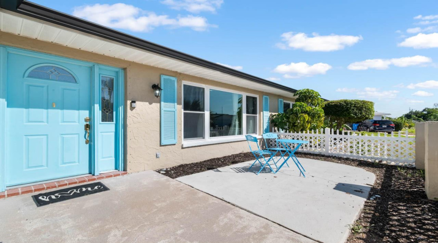 Front Entrance And Patio