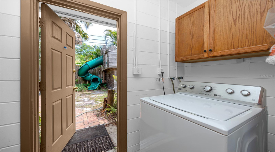 Inside Laundry Room