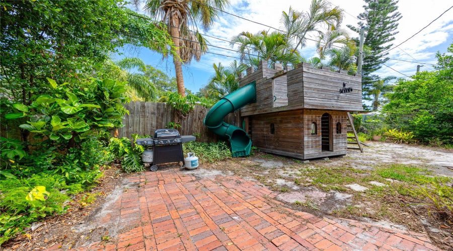 Whimsical Castle Playhouse