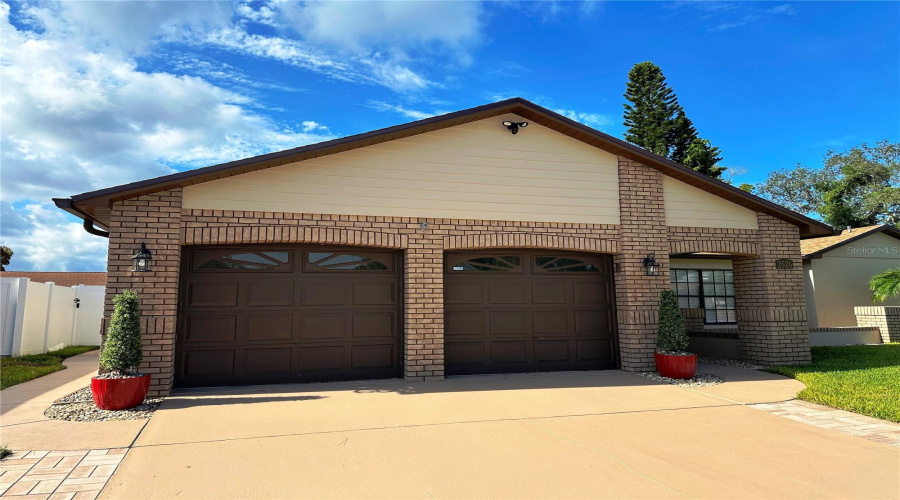 Front Two Car Garage