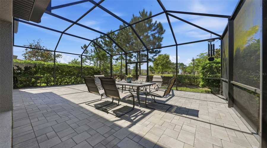 At The Edge Of Covered Patio