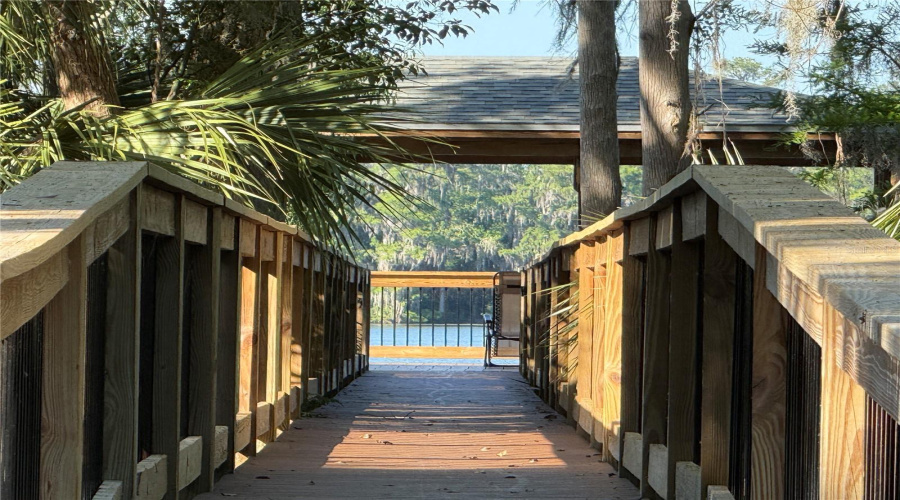 Dock To Lake Howell - See Video