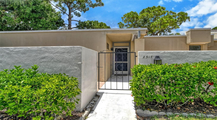 Gated Front Entry