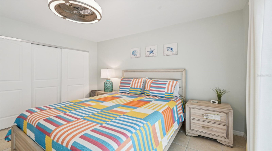 Primary Bedroom With Comfortable Layout