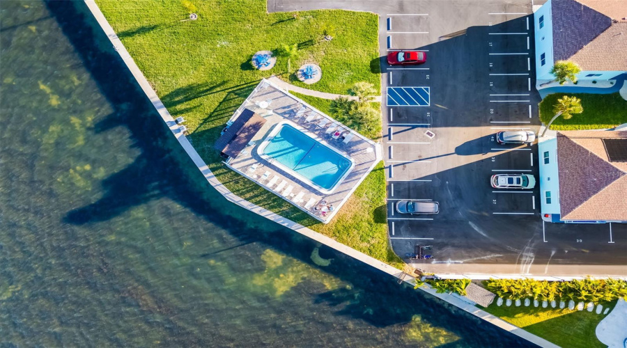 Bayfront Green Space Offering Open Water Views.