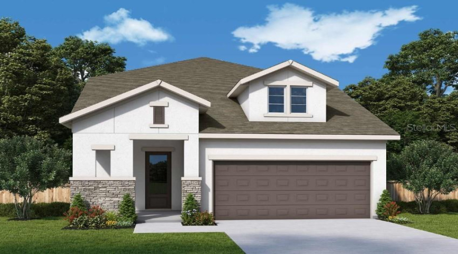 Front Exterior Rendering **Paint Colors May Vary