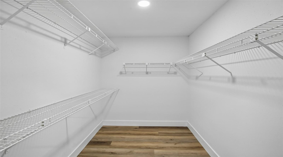 Primary Walk-In Closet