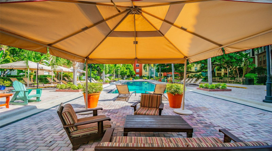 Pool Lounge Area