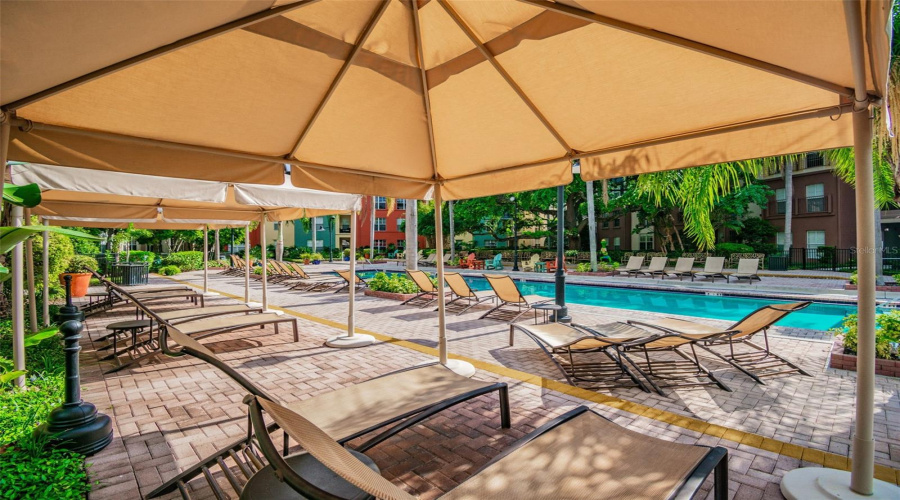 Pool Lounge Area